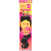 Outre Honey Punch 100% Unprocessed Remy Human Hair 4x4" Lace Closure - Body Wave