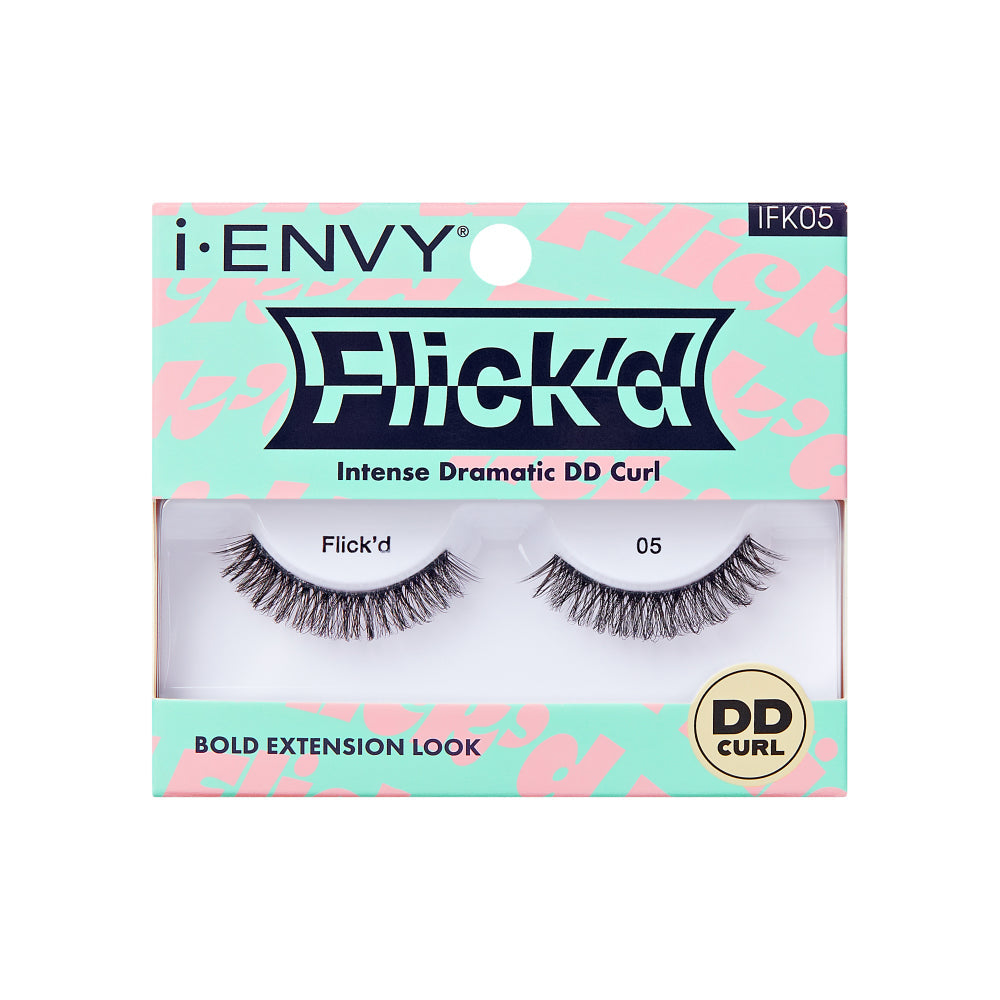 I Envy 3D Flick'd Strip Lashes - DD Curl - IFK05