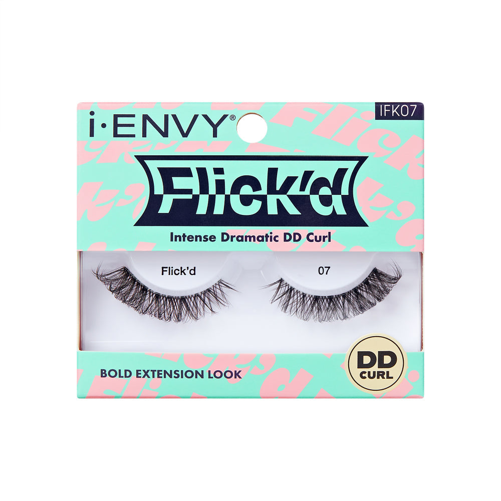 I Envy 3D Flick'd Strip Lashes - DD Curl - IFK07