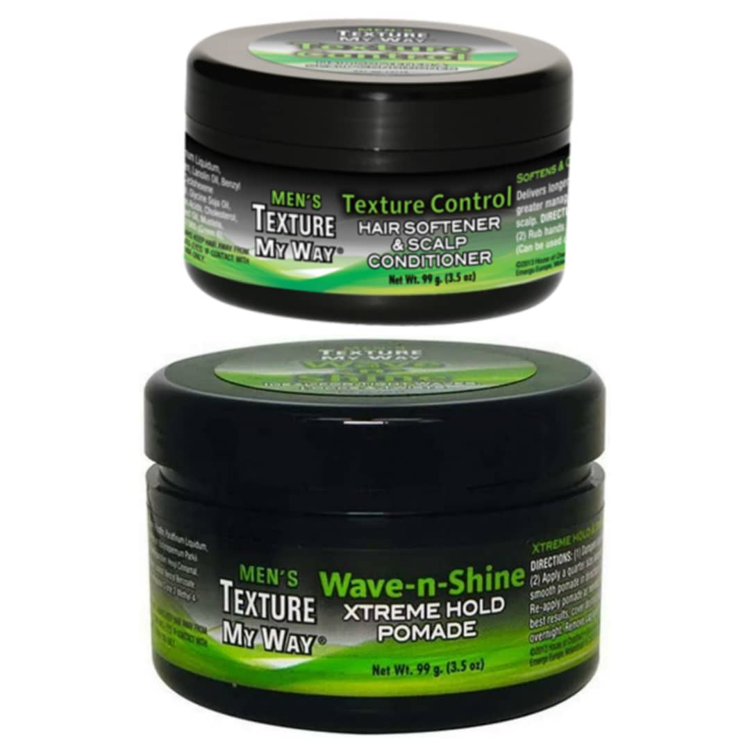 Men’s Texture Control Hair Softener 2pcs