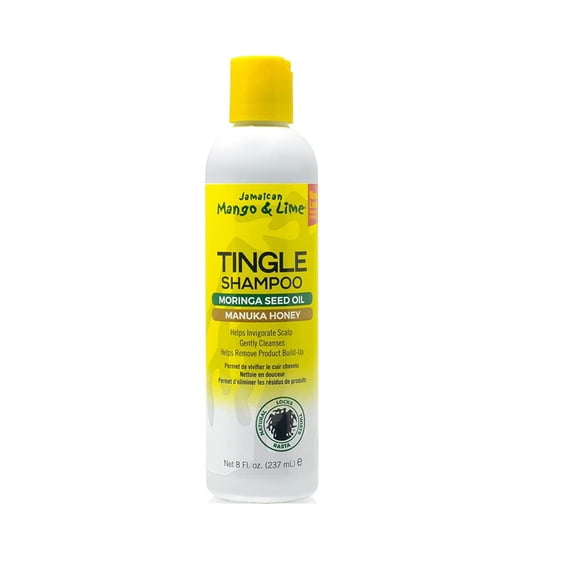 Jamaican Mango & Lime Tingle Shampoo for Massage Scalp Relief Itching Clean 8oz
