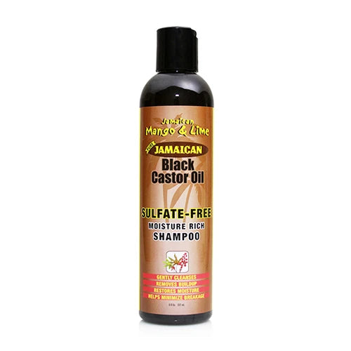 Jamaican Mango & Lime Jamaican Black Castor Oil Sulfate Free Shampoo 8oz