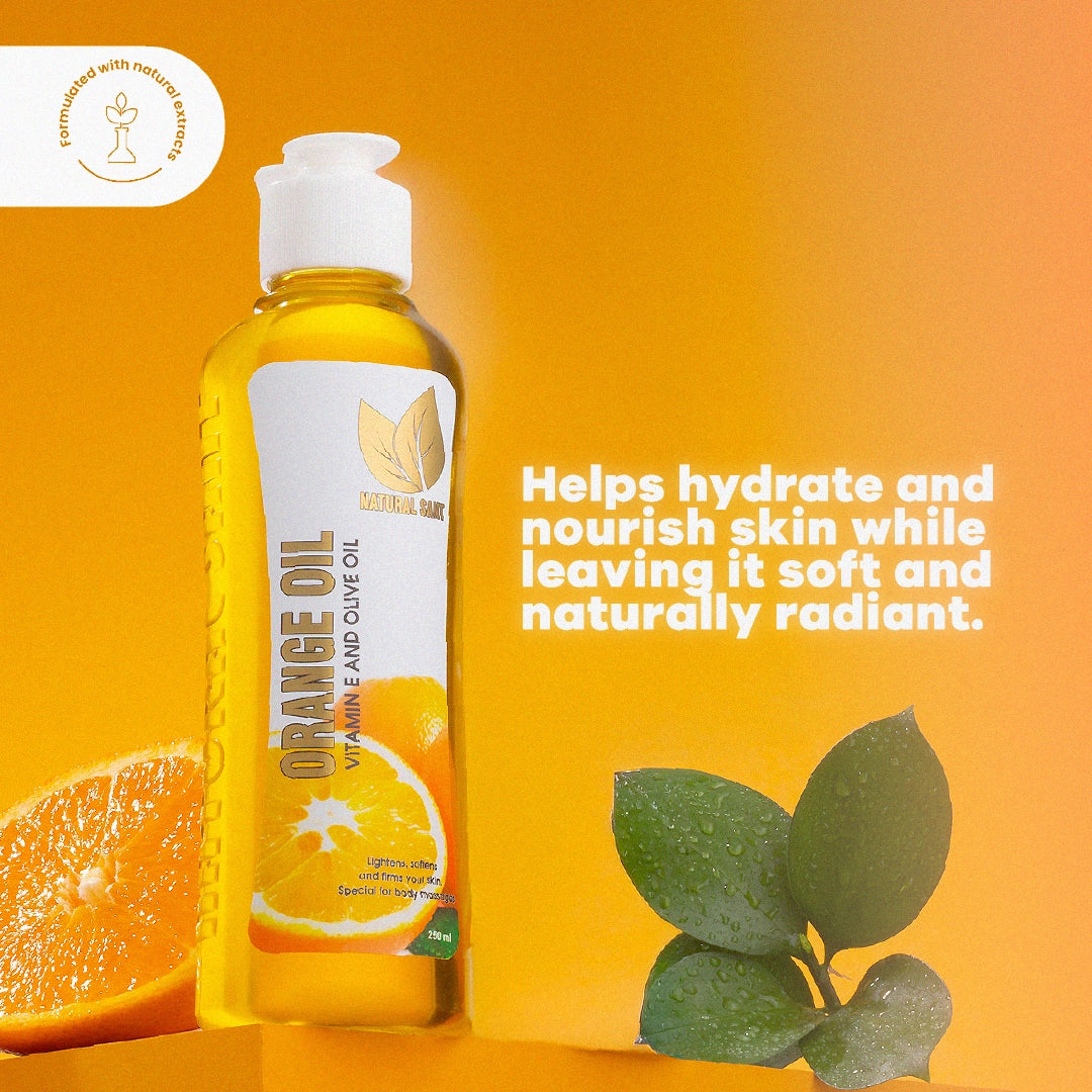 Orange Body Oil for Soft & Glowing Skin 8.45oz