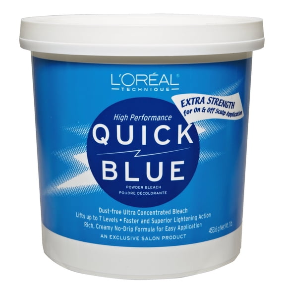 L'Oreal Quick Blue Extra Strength De-Dusted Ultra Concentrated Powder Bleach 1lb