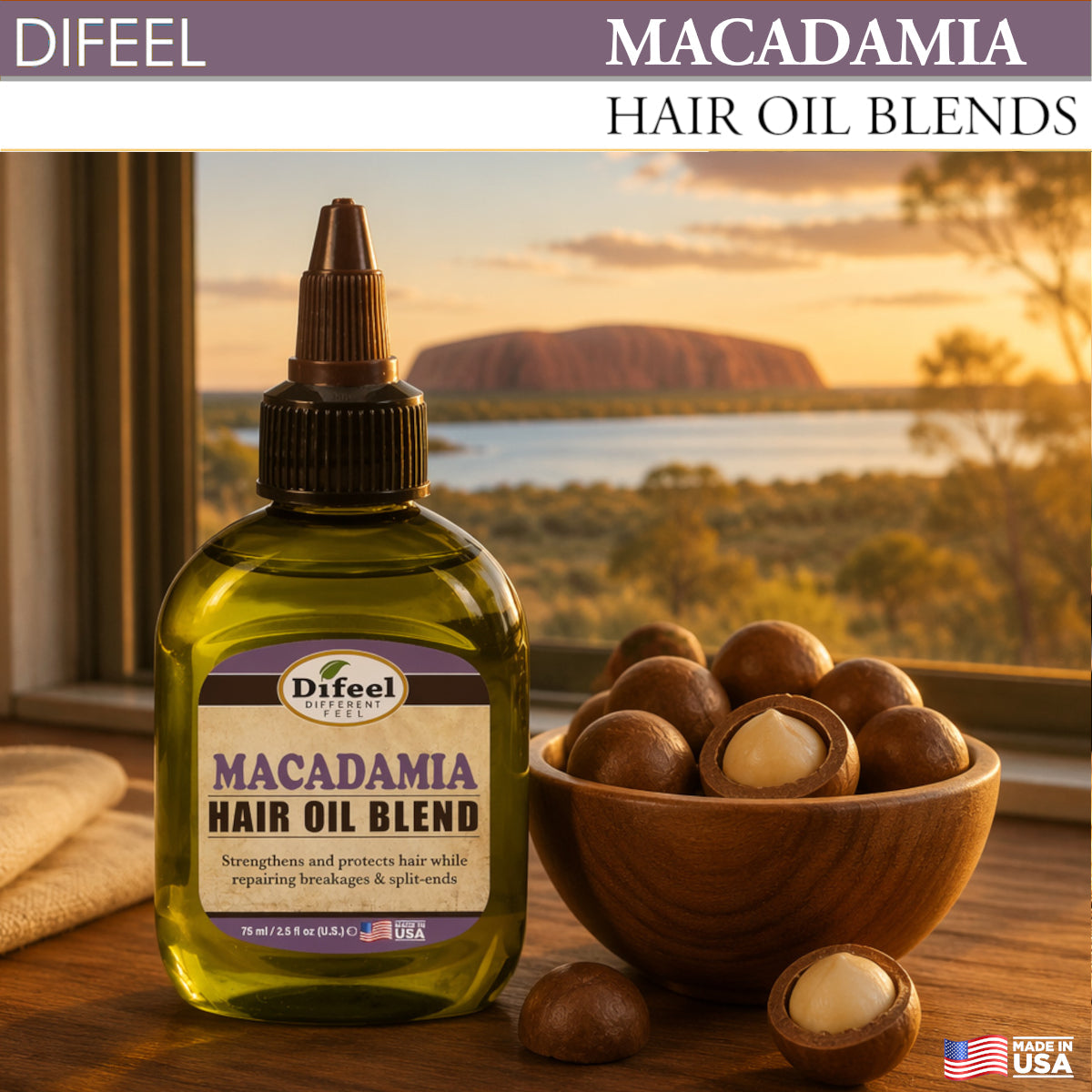 Difeel Macadamia Oil