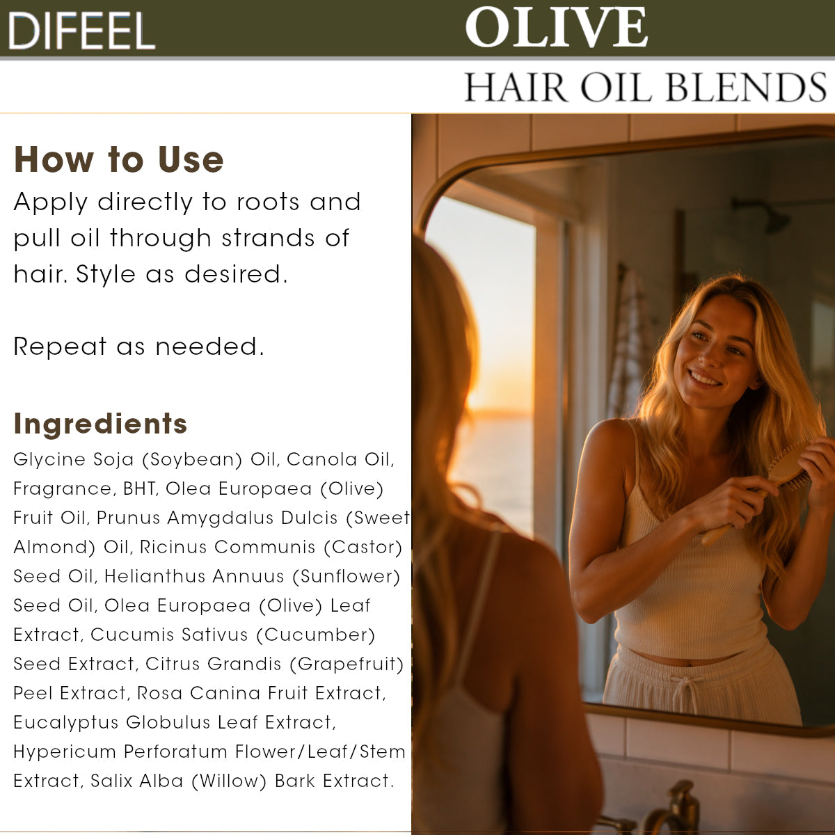 Difeel Olive Oil Premium Hair Oil