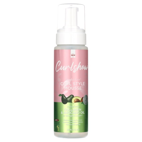 ORS Olive Oil Curlshow Alcohol-Free Curl Style Mousse for All Curl Types - 7oz