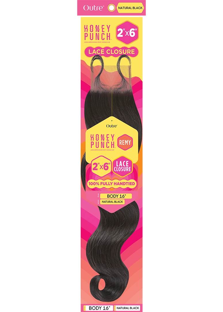 Outre HoneyPunch - 2X6 HD Lace Closure Body 16"