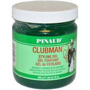 Clubman Pinaud Men’s Hair Gel, Alcohol-Free & Strong Hold Hair Styling Gel for Men, 16oz