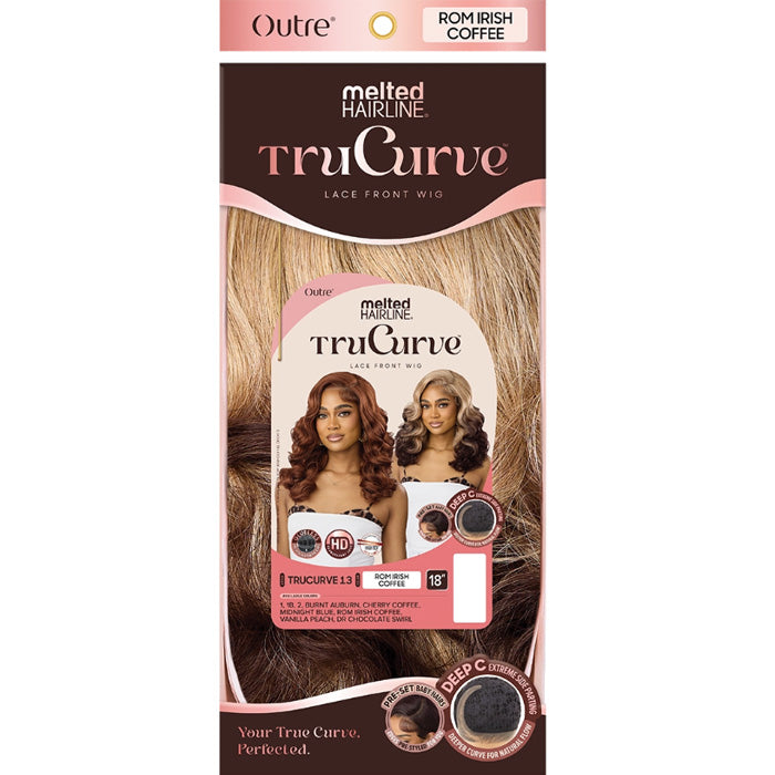 Outre Melted Hairline TruCurve Glueless HD Transparent Lace Front Wig - TRUCURVE 13 - 18"