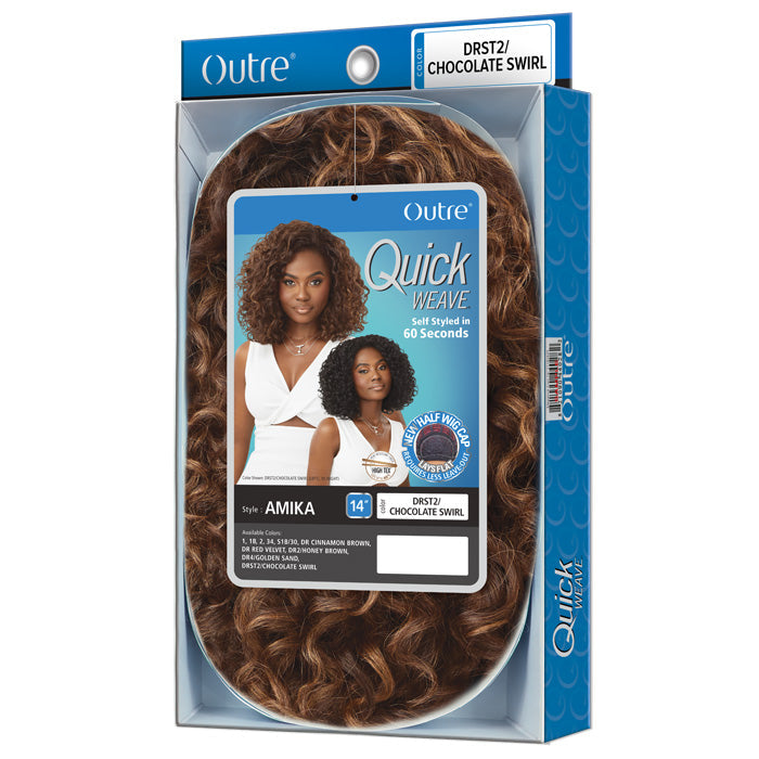 Outre Quick Weave Half Wig - AMIKA - 14"