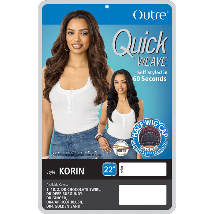 Outre Quick Weave Half Wig - KORIN - 22"