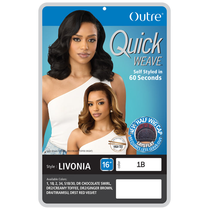 Outre Quick Weave Half Wig - LIVONIA - 16"