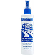 S-Curl Anti-Frizz "No Drip" Curl Activator Moisturizer Hair Spray with Glycerin, 12oz