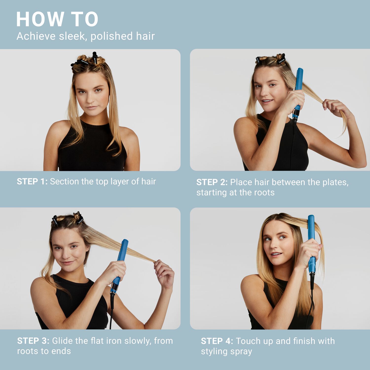 BaBylissPRO 1" Ultra-Sleek Flat Iron