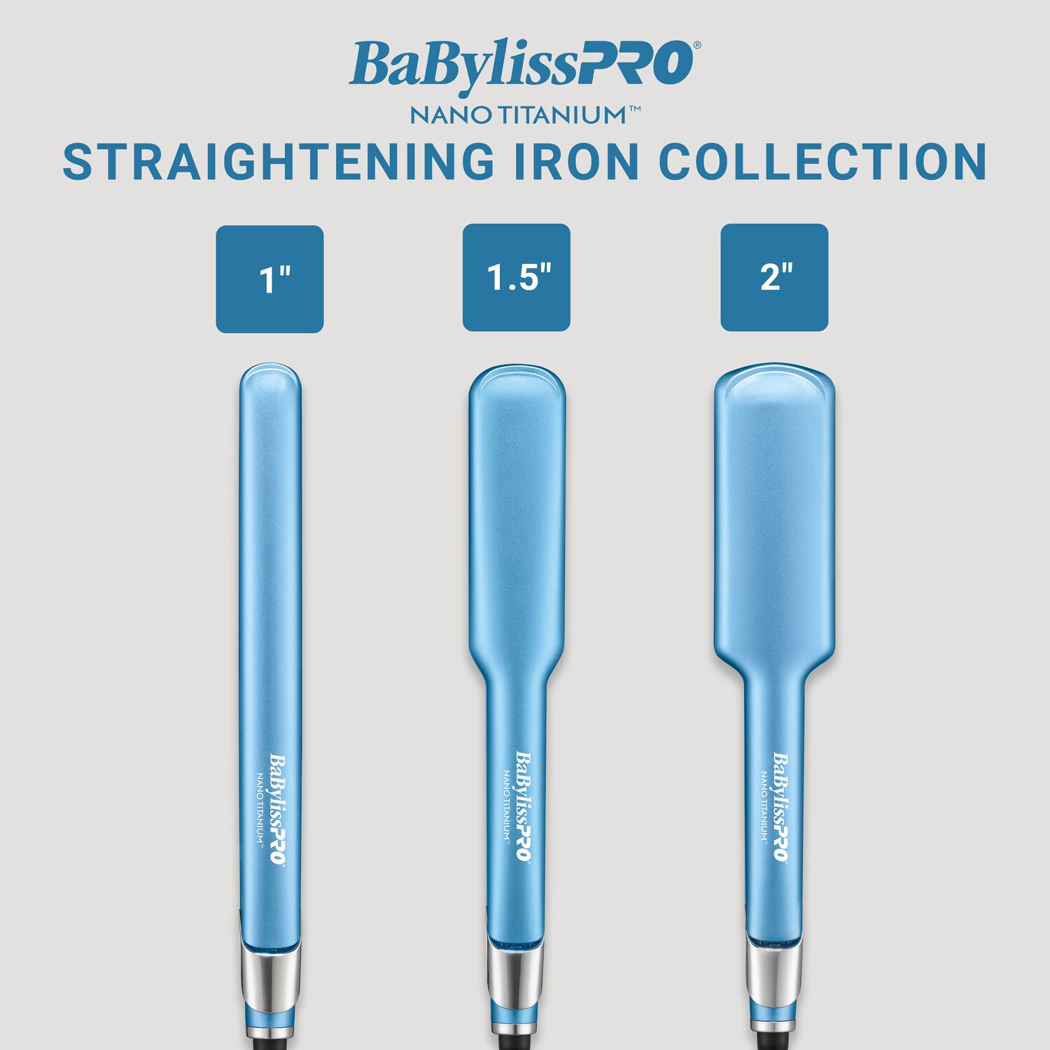 BaBylissPRO 1" Ultra-Sleek Flat Iron