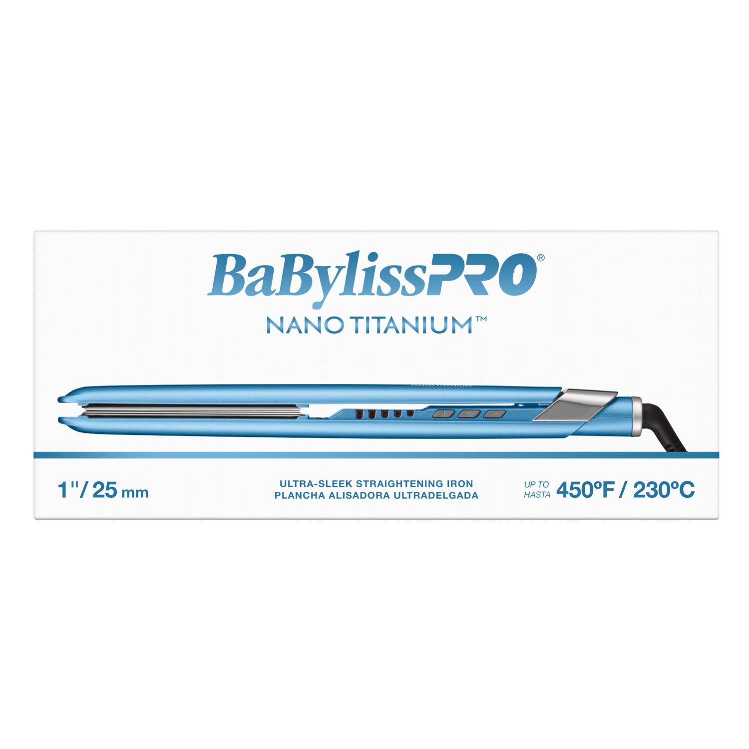 BaBylissPRO 1" Ultra-Sleek Flat Iron