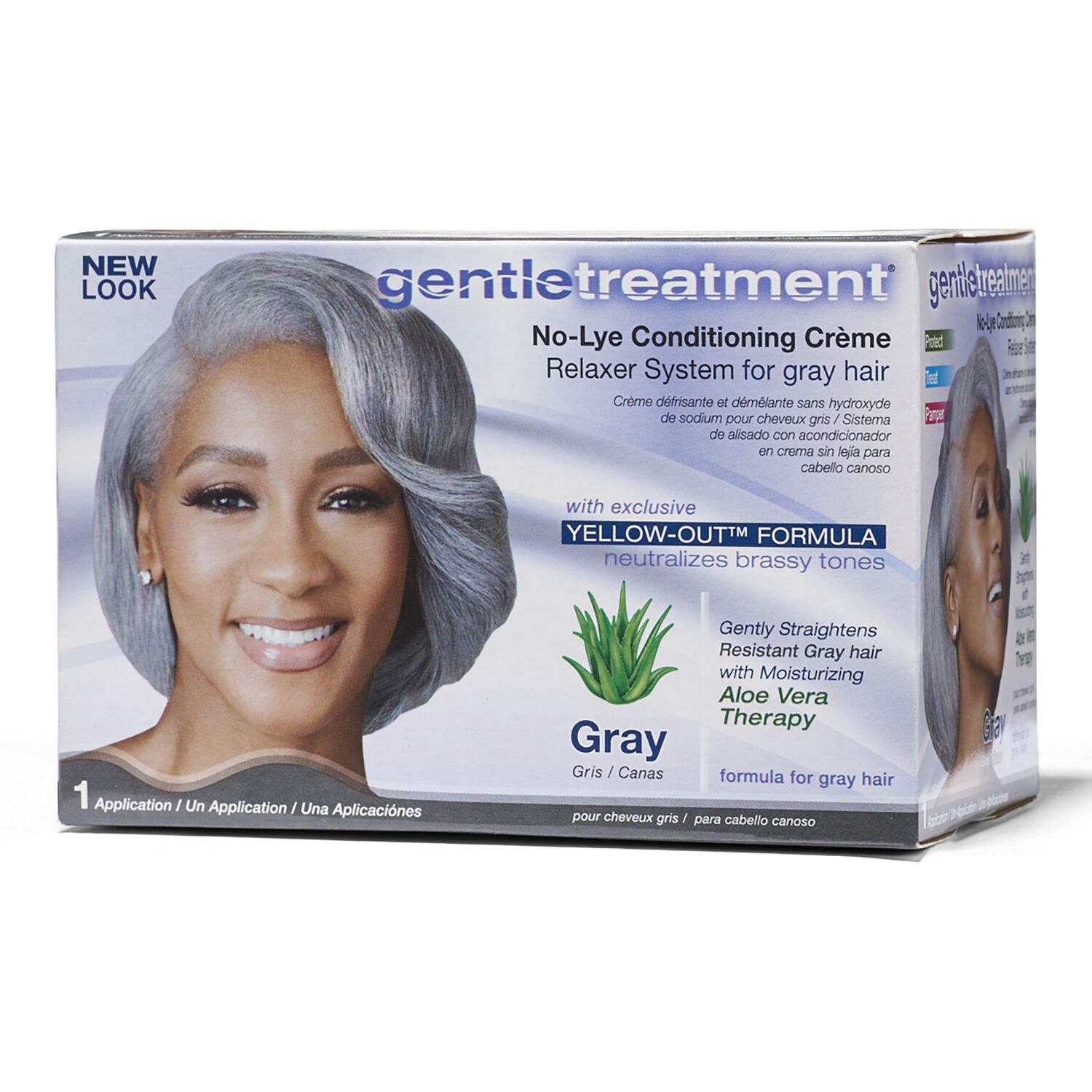 Gentle Treatment No Lye Conditioning Crème Relaxer for Gray Hai