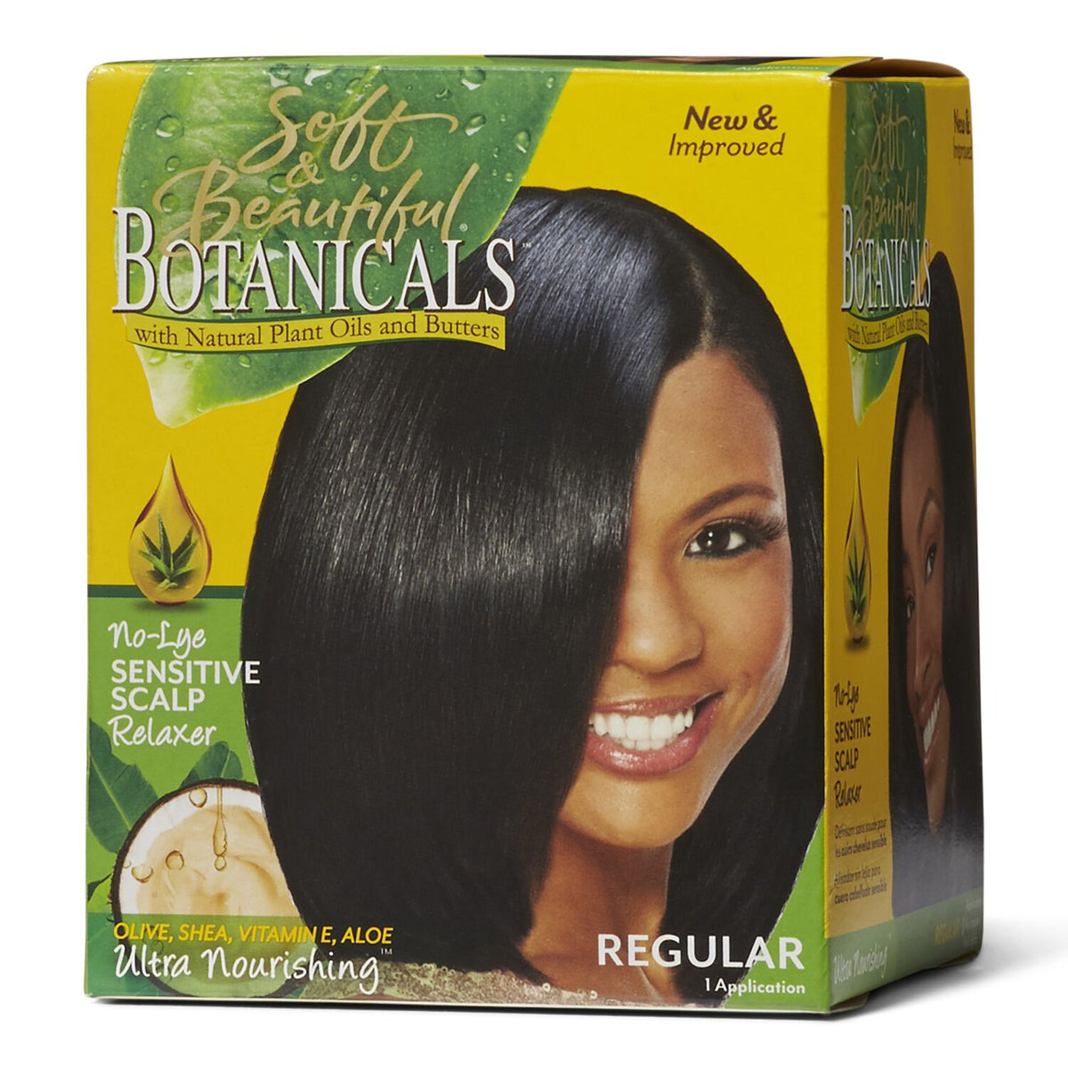 Soft & Beautiful Botanicals No Lye Sensitive Scalp Regular Relaxer