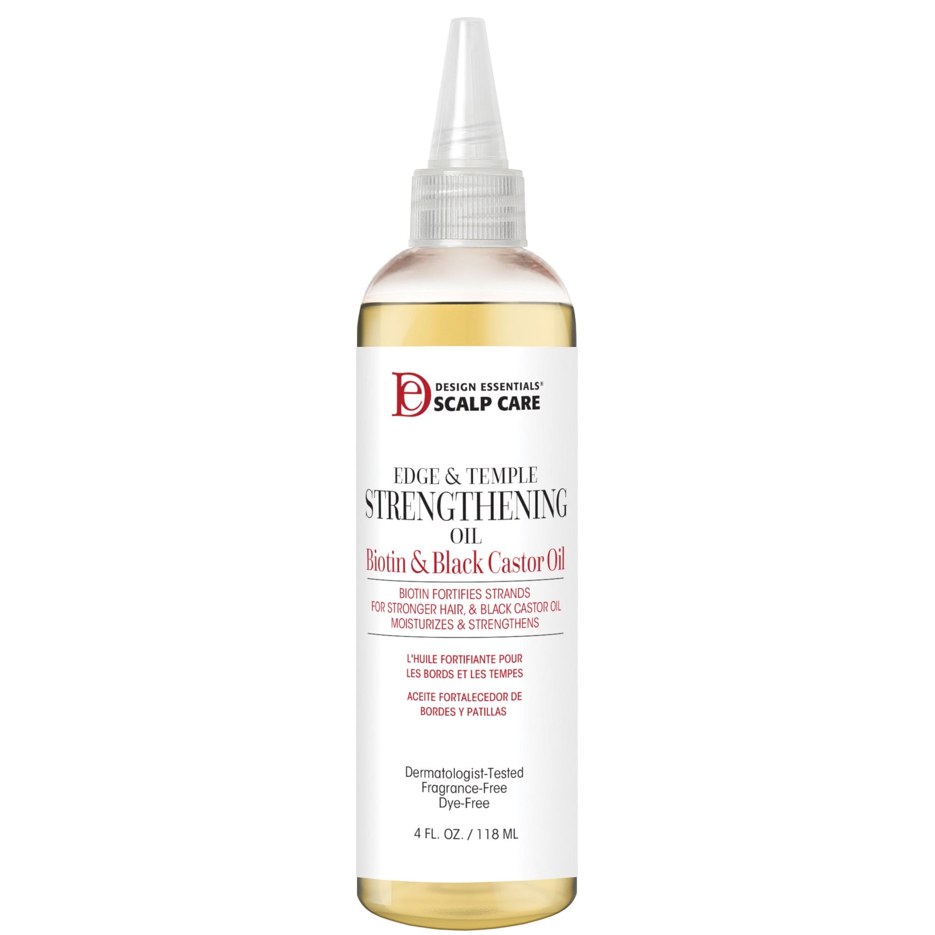 Design Essentials Edge & Temple Strengthening Hair Oil 4oz
