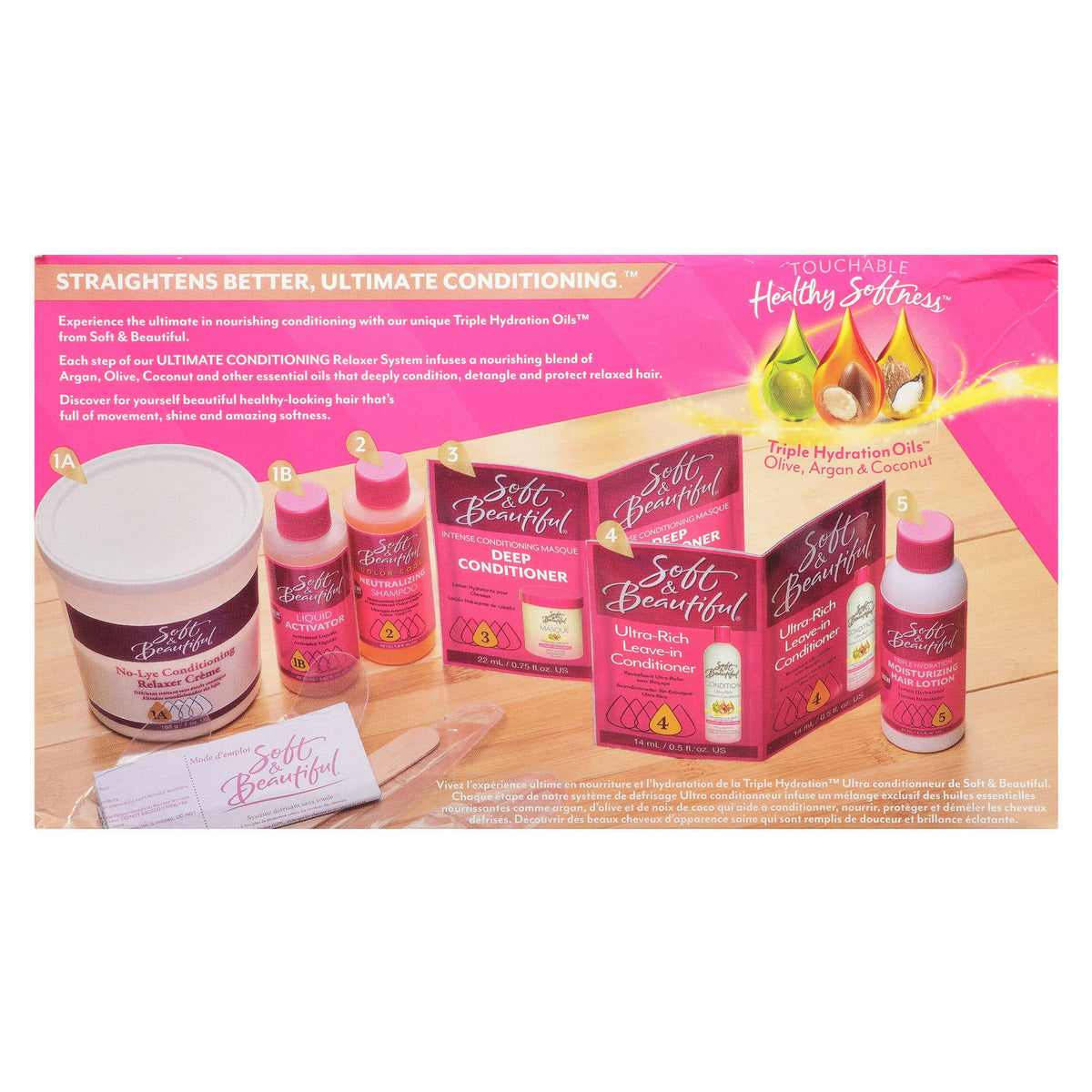 Soft & Beautiful No Lye Conditioning Regular Relaxer