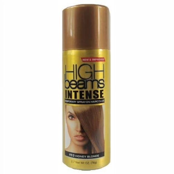 High Beams Temporary Spray On Hair Color Thickener, #53 Honey Blonde, 2.7oz