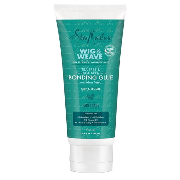 Shea Moisture Wig & Weave Bonding Glue Human & Synthetic Hair 6.3oz