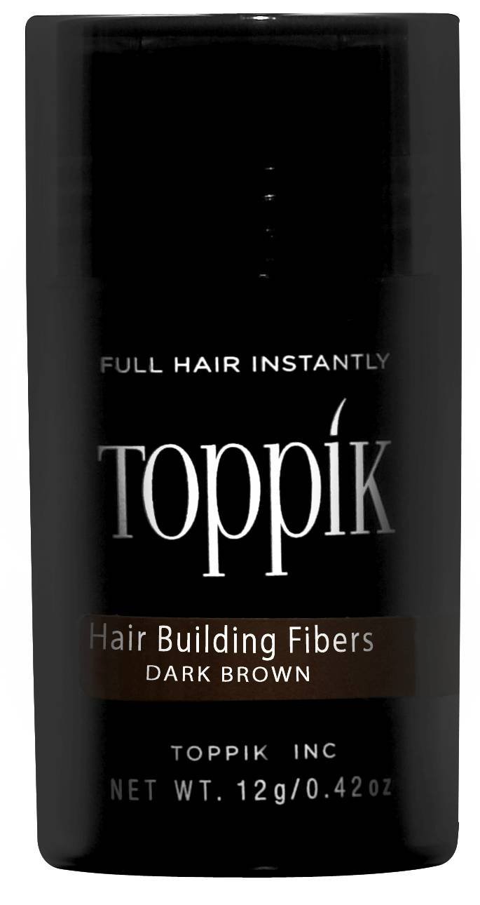 Toppik Hair Fiber Dark Brown 12GM 0.42oz