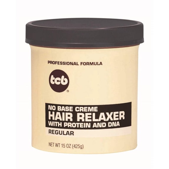Tcb No Base Creme Hair Relaxer, Regular 15 Oz
