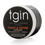 Tgin Twist & Define Cream With Coconut Oil Vitamin E 12oz, Pack of 3