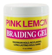 Pink Lemon Braiding Gel Yellow 15oz