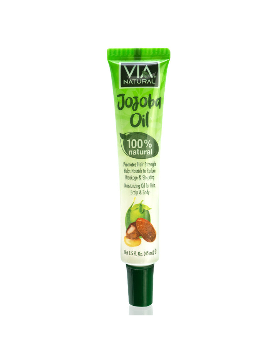 Via Natural Jojoba Oil, 1.5oz