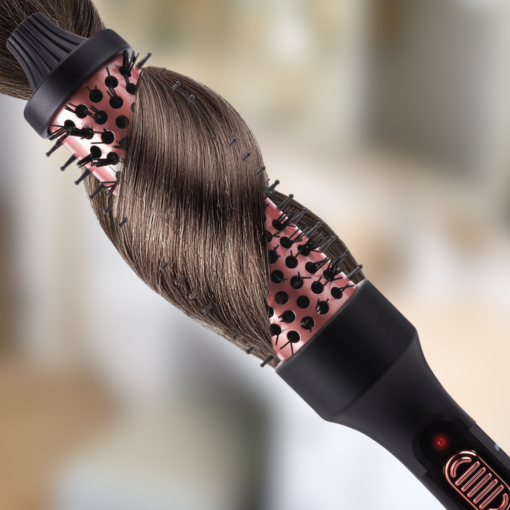 Hot & Hotter Tourmaline Ceramic Hot Styling Brush 1.25"