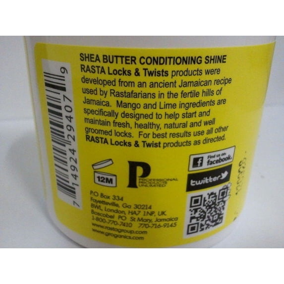 Jamaican Mango Lime Shea Butter Conditioning Shine, 6oz