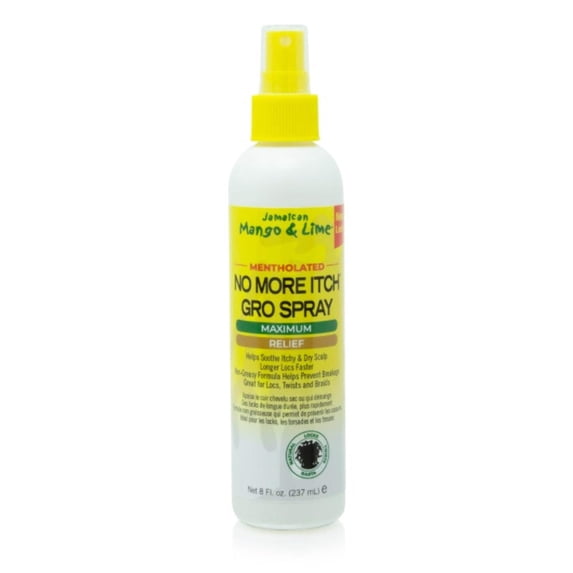 Jamaican Mango & Lime No More Itch Gro Spray, Maximum Relief 16oz