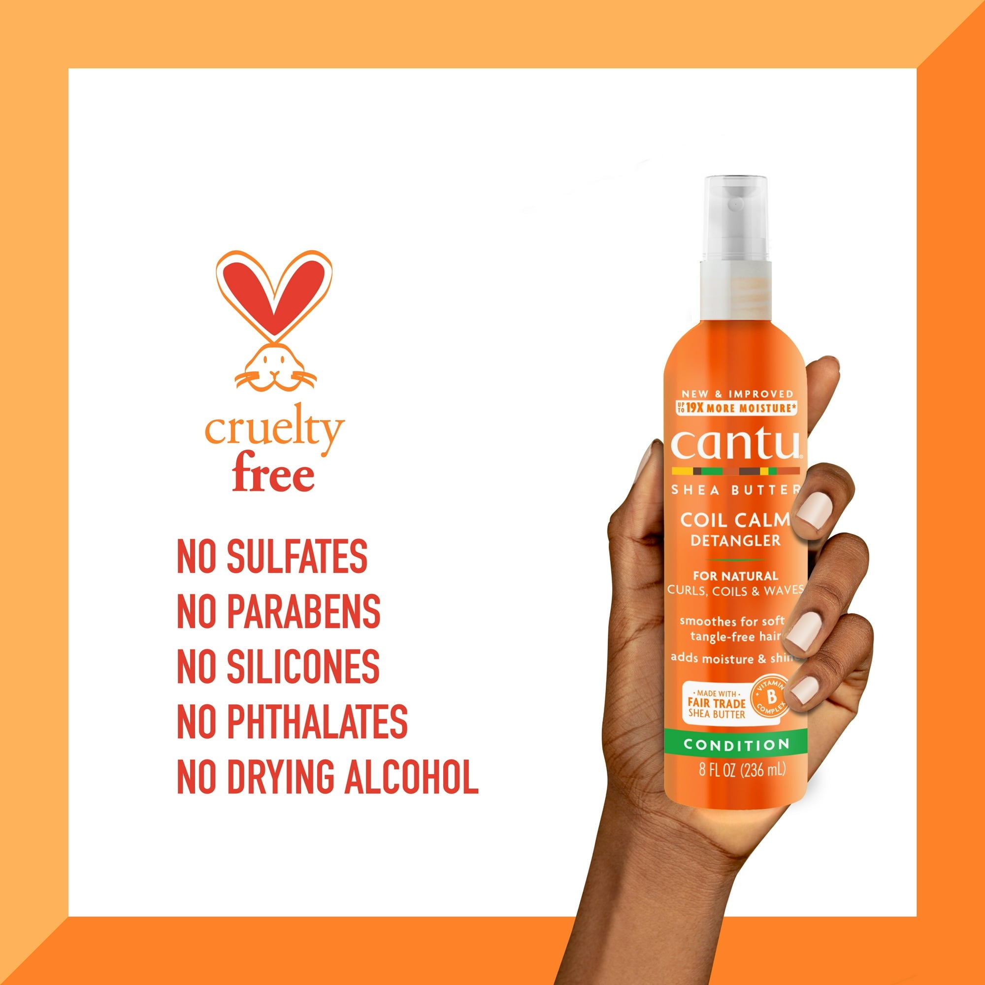 Cantu Shea Butter Coil Calm Dentangler