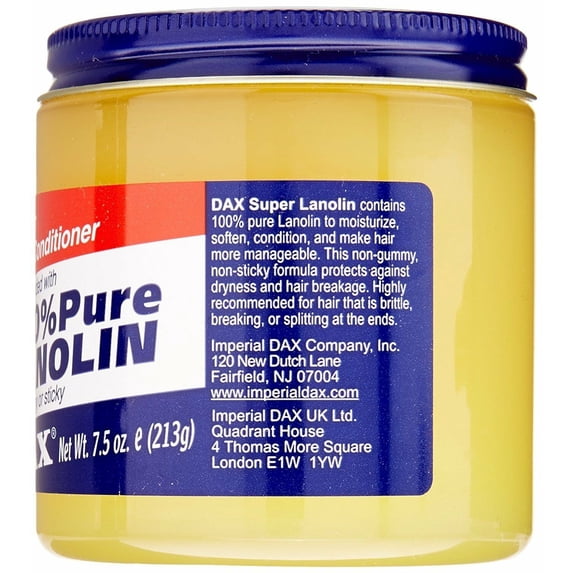 Dax 100% Pure Lanolin Super Hair Conditioner 7.50oz