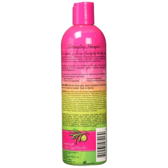 African Pride Dream Kids Olive Miracle Detangling Shampoo 12oz