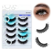 Broadway Faux Mink Strip Eyelashes - BWYM09