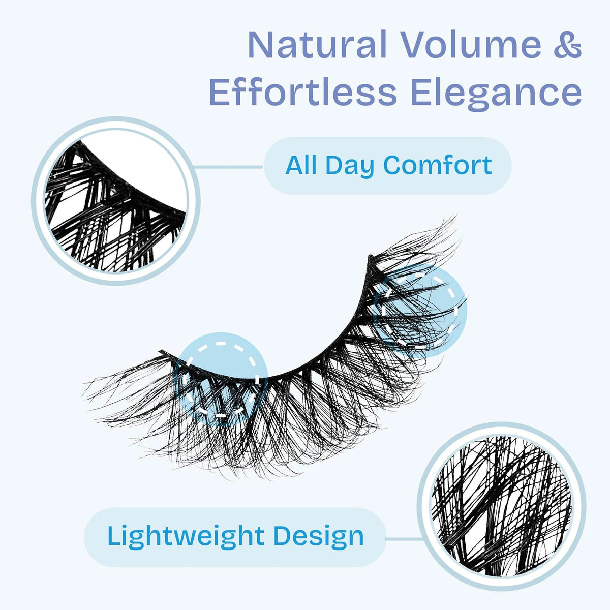 Broadway Faux Mink Strip Eyelashes - BWYM07