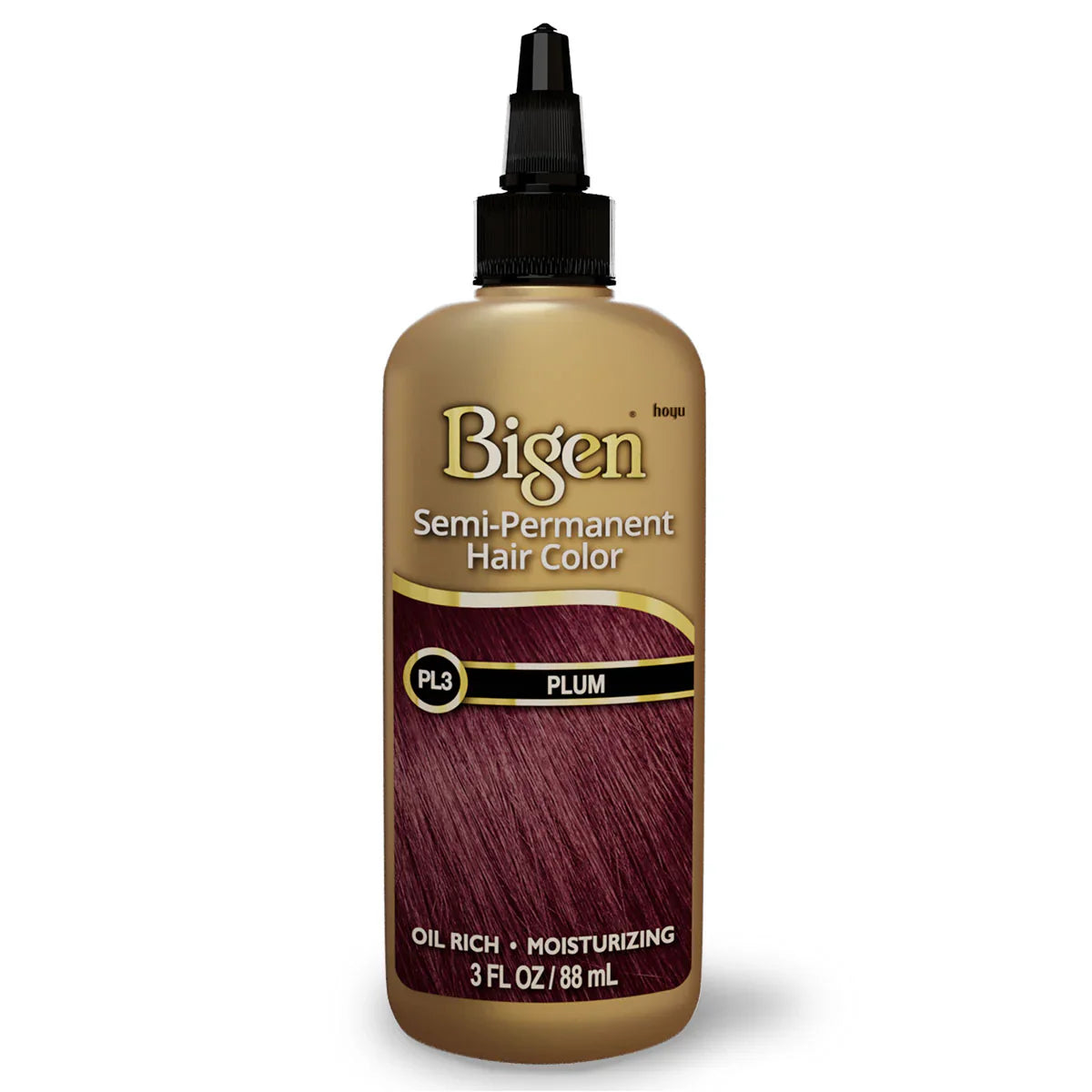 Bigen Semi-permanent Hair Color Plum | PL3 | 3oz