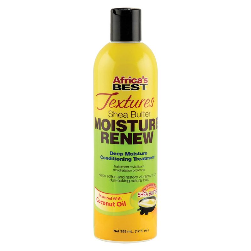 Africa's Best Textures Shea Butter Moisture Renew Conditioning Treatment, 12oz