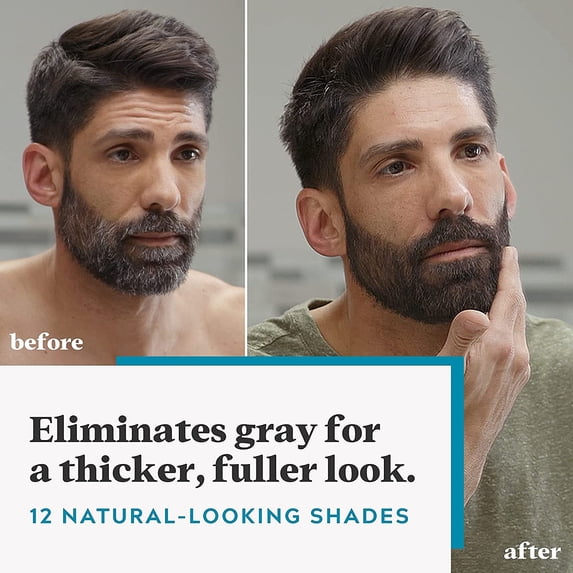 Just For Men Mustache & Beard Color Gel - Real Black 1 ct