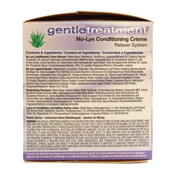 Gentle Treatment No Lye Creme Relaxer Kit Regular