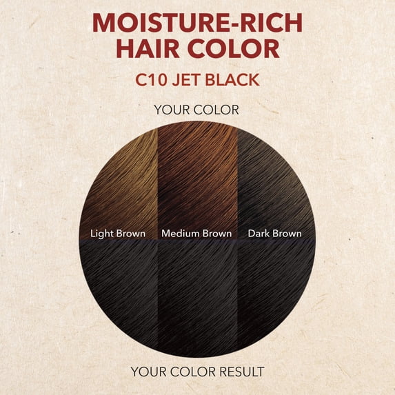 Creme of Nature Exotic Shine Permanent Hair Color - Jet Black C10