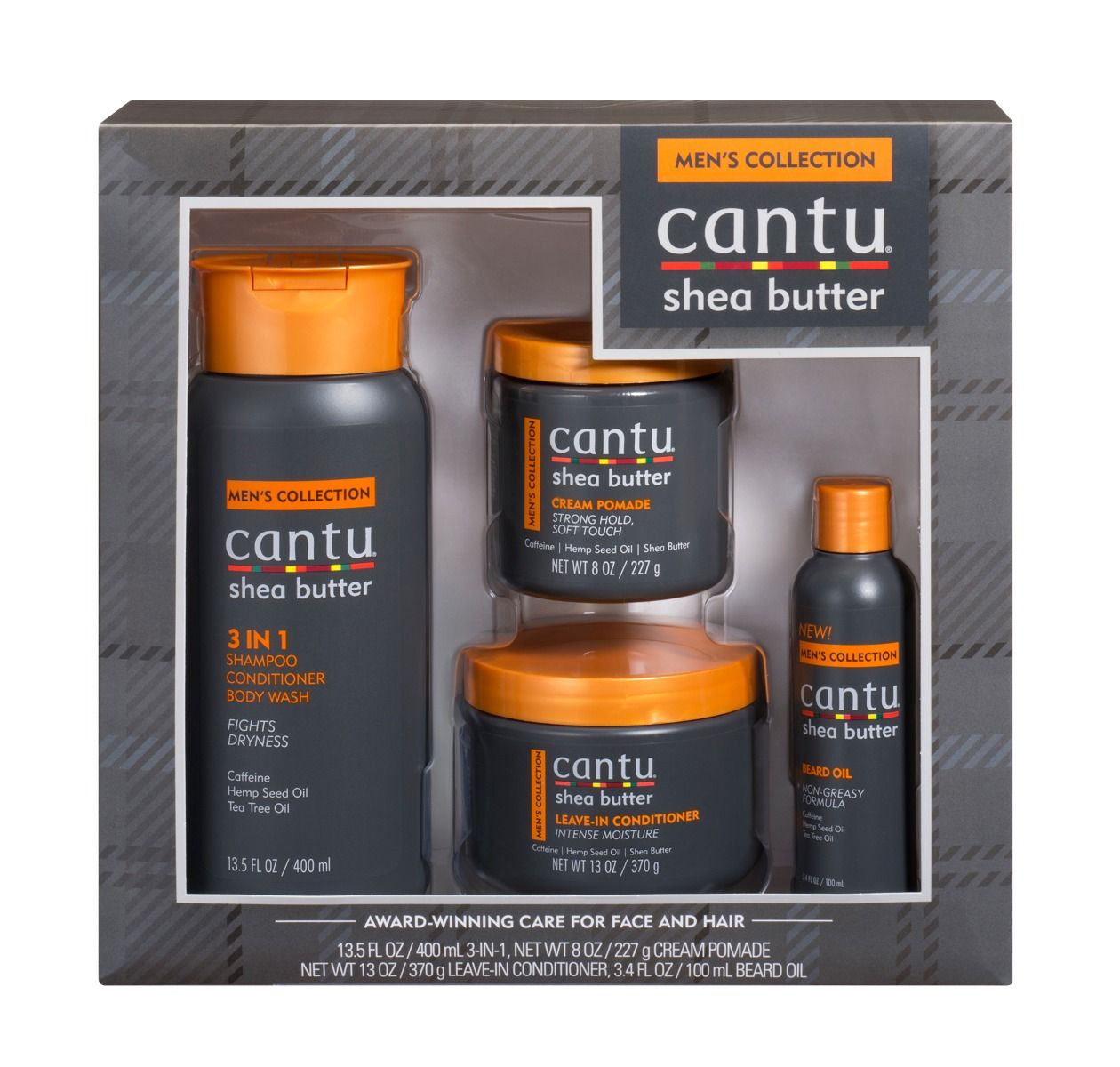 Men’s Collection Cantù Shea Butter Bundle Package