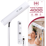 Hot & Hotter Twin Turbo 4000 Adjustable Handsfree Dryer