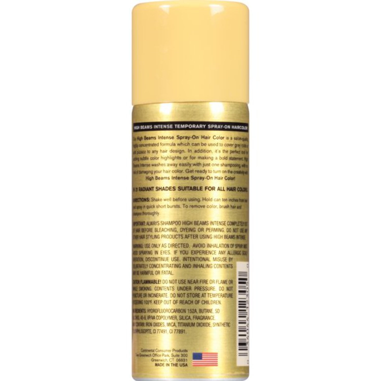 High Beams Temporary Spray On Hair Color Thickener, #53 Honey Blonde, 2.7oz