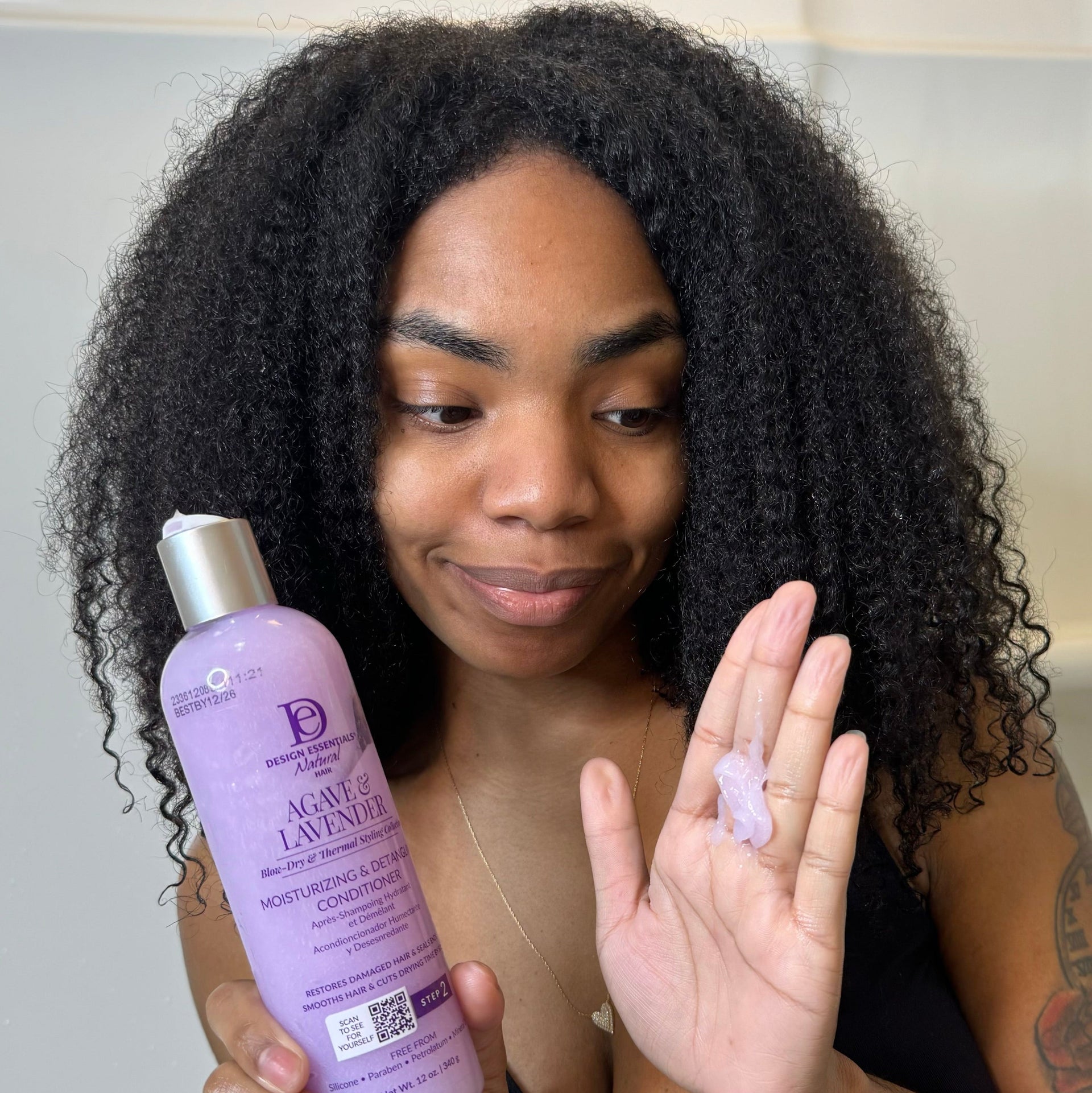 Design Essentials Agave & Lavender Moisturizing & Detangling Conditioner