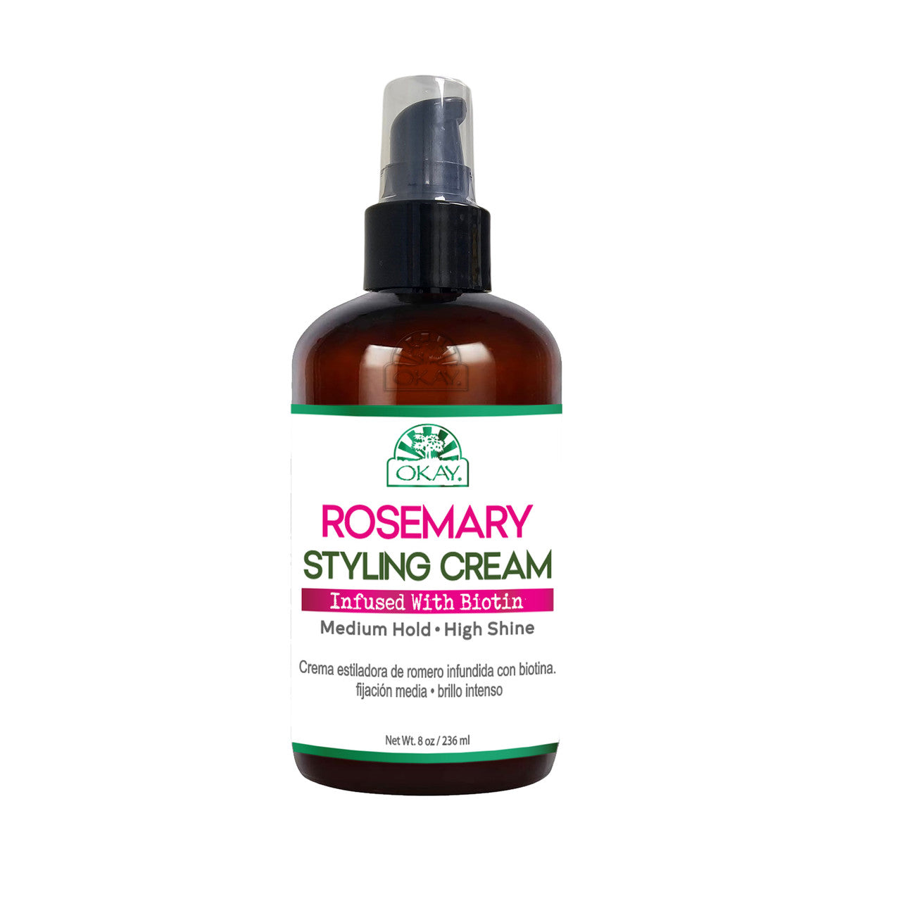 OKAY Rosemary Leave-In Conditioner with Biotin & Argan Oil